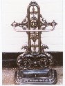 A cast iron stick stand (click to enlarge)